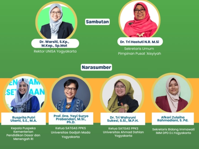 Satgas PPKPT UAD Berkontribusi dalam Webinar Nasional 16 Hari Anti Kekerasan terhadap Perempuan 2024